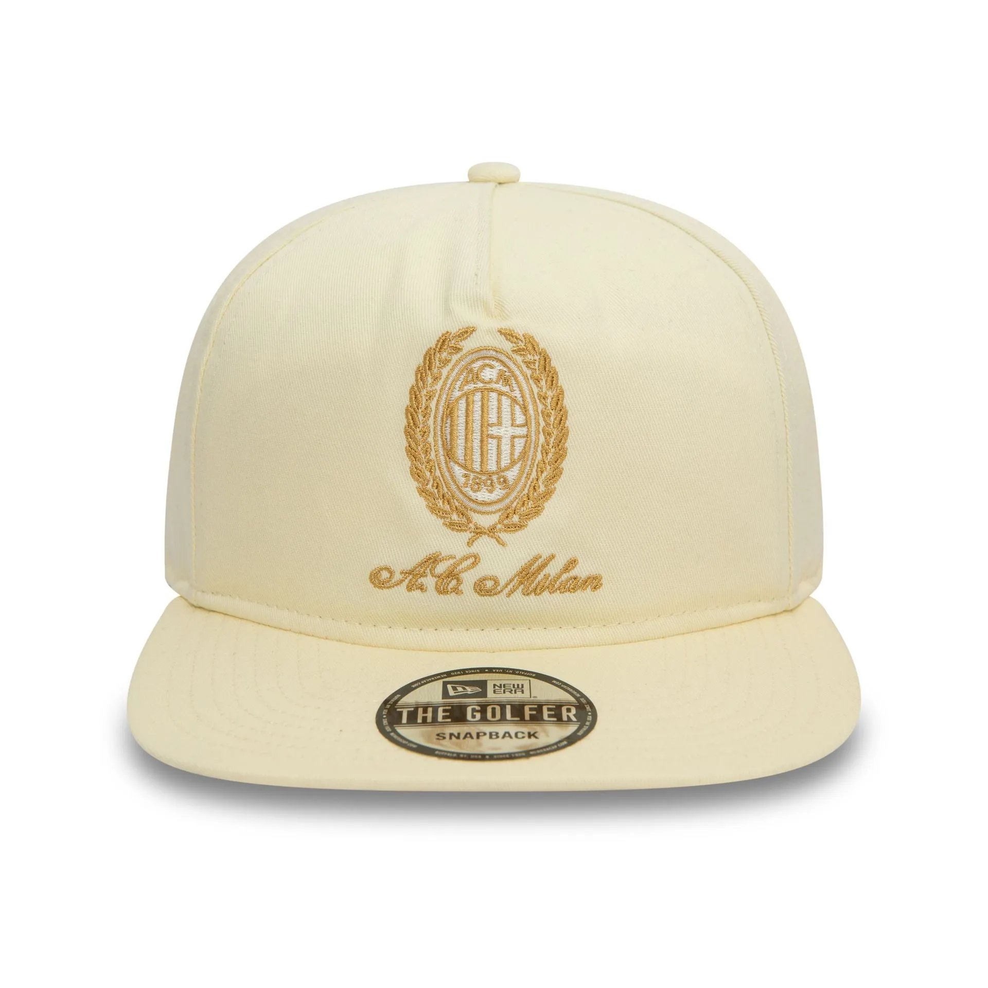 AC Milan Heritage Gold White Golfer Cap