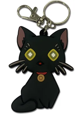 Akudama Drive- Black Cat #2 PVC Keychain