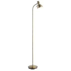 Amalfi Antique Brass Floor Lamp