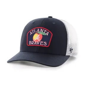 ATLANTA BRAVES REGION PATCH '47 TRUCKER