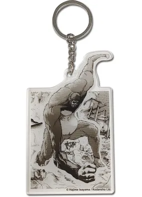 Attack On Titan Manga - Beast Titan Manga Keychain