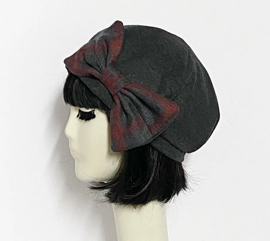 Beret Hat Bow