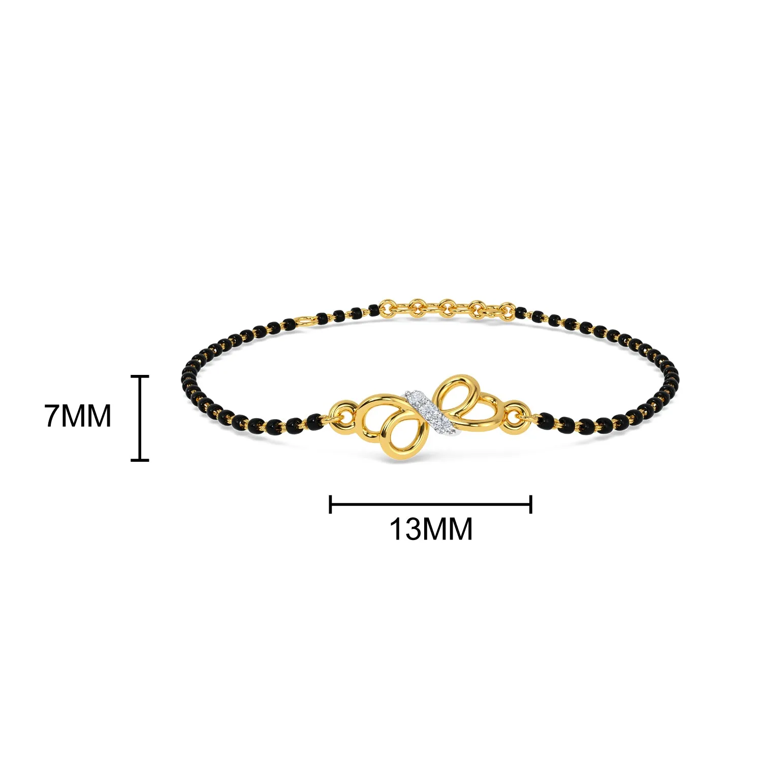 Bertha Mangalsutra Bracelet