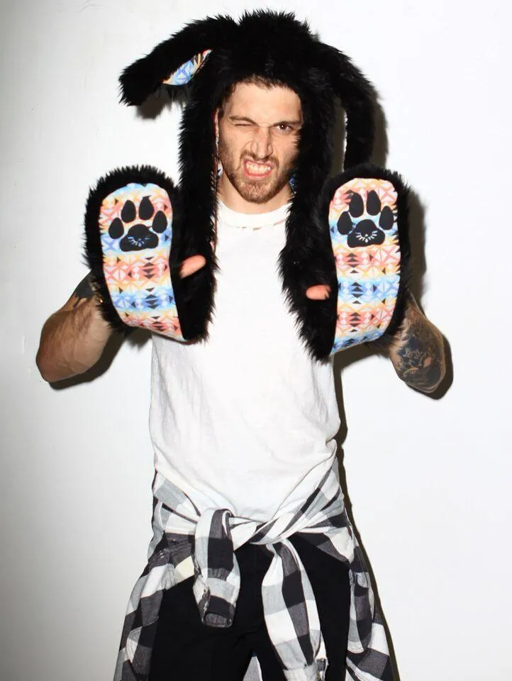 Black Bunny SpiritHood