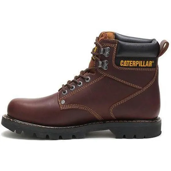 CAT Men's Second Shift 6" Work Boot - Brown - P72365