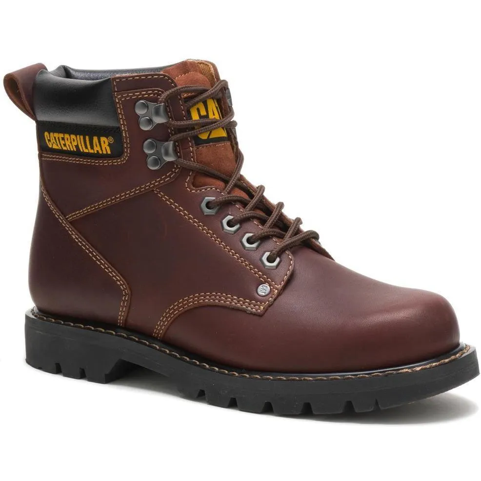 CAT Men's Second Shift 6" Work Boot - Brown - P72365