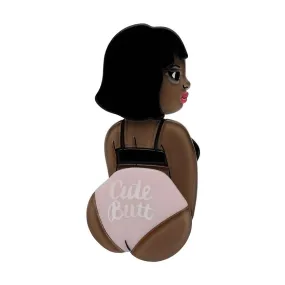 Cute Butt Club Brooch