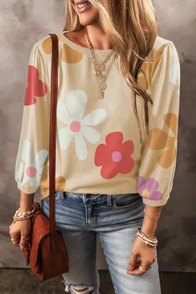 Cute Flower Bracelet Sleeve Top