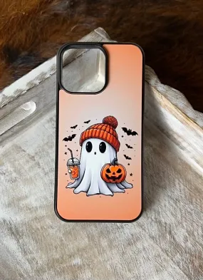 Cute Halloween ghost phone case for iPhone and Samsung