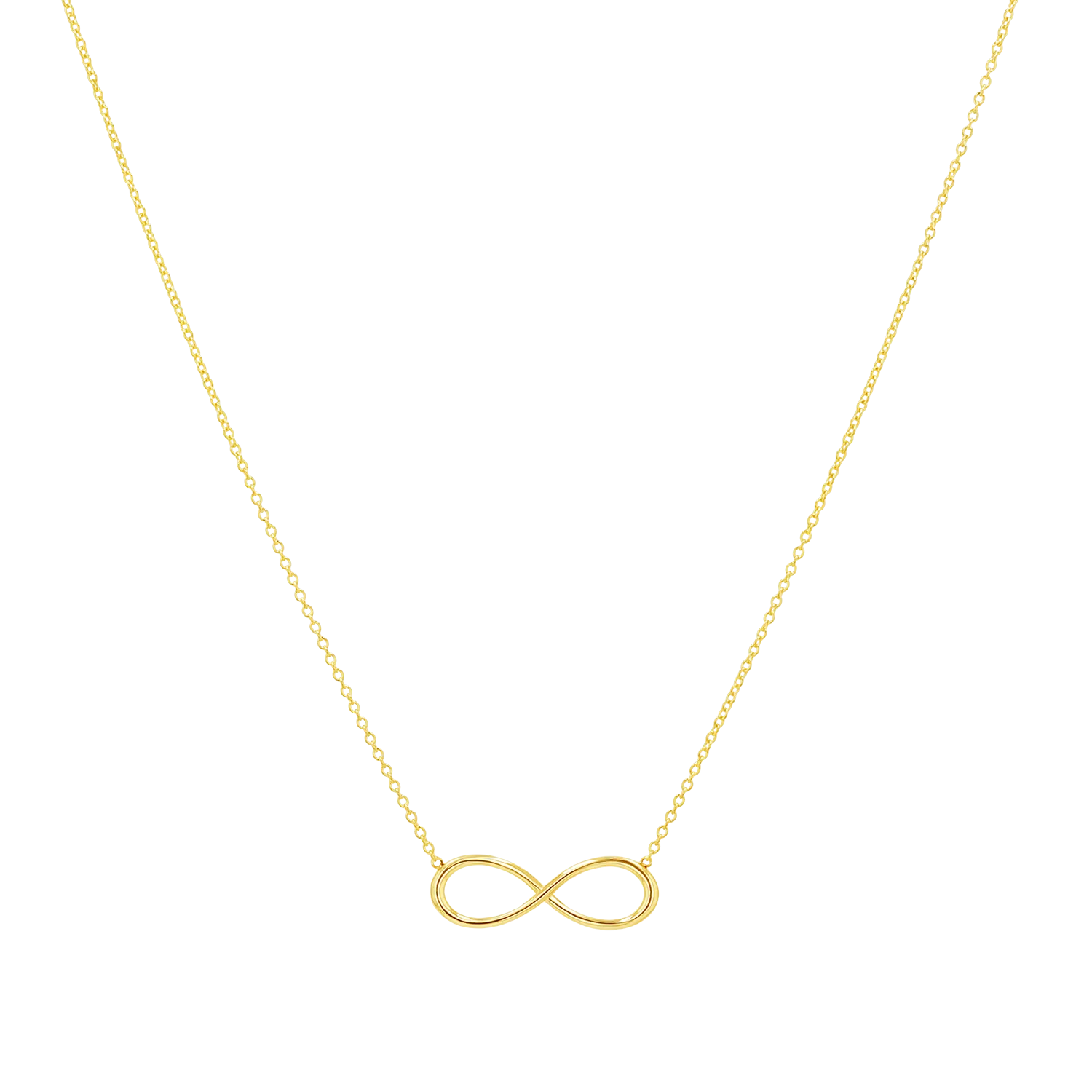 Infinity Letter Necklace