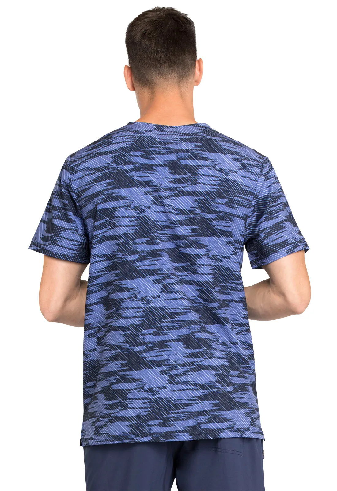 Infinity - Men's V-Neck Print Top