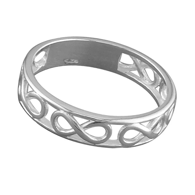 Infinity Ring, UK Size N