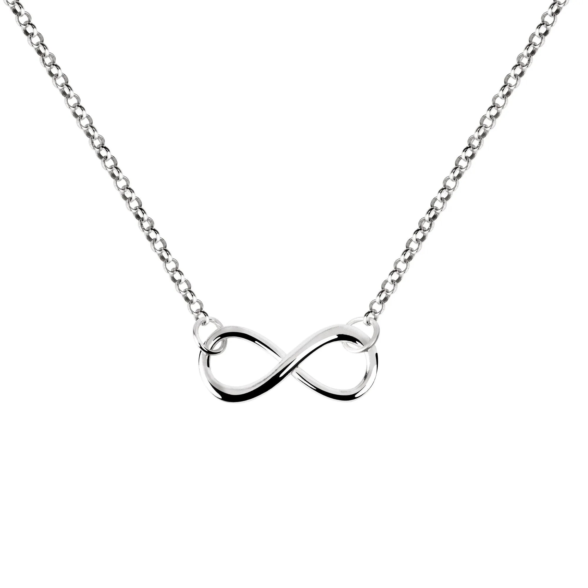 Infinity Silver Necklace