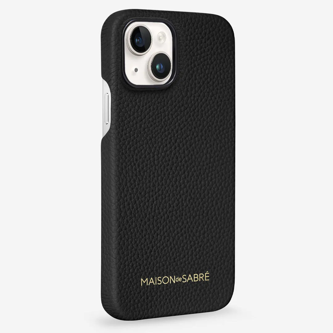 iPhone 15 Plus Case - Black Caviar