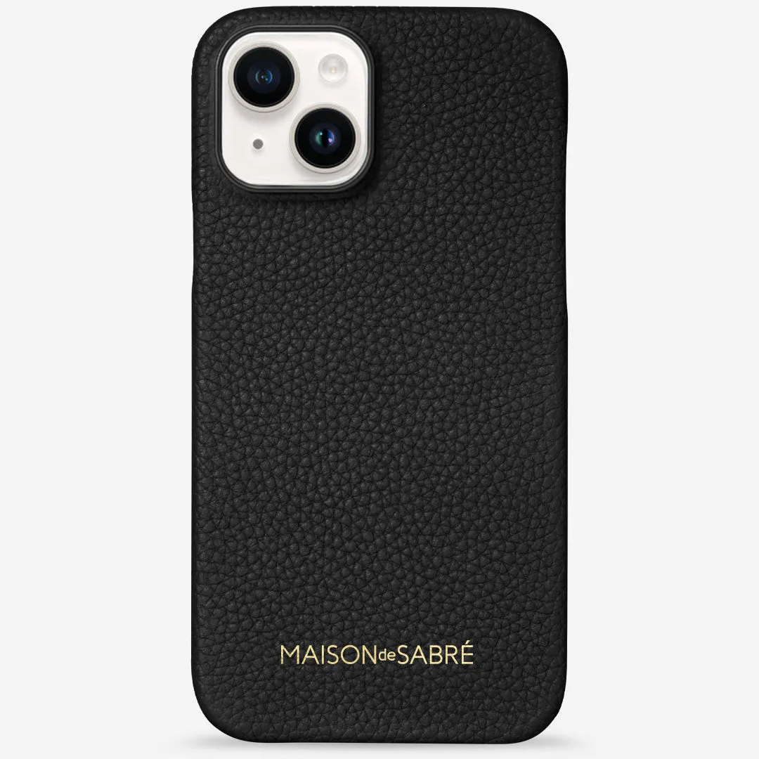 iPhone 15 Plus Case - Black Caviar