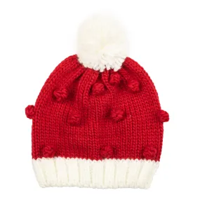 Kid's Bobble Knit Holiday Beanie