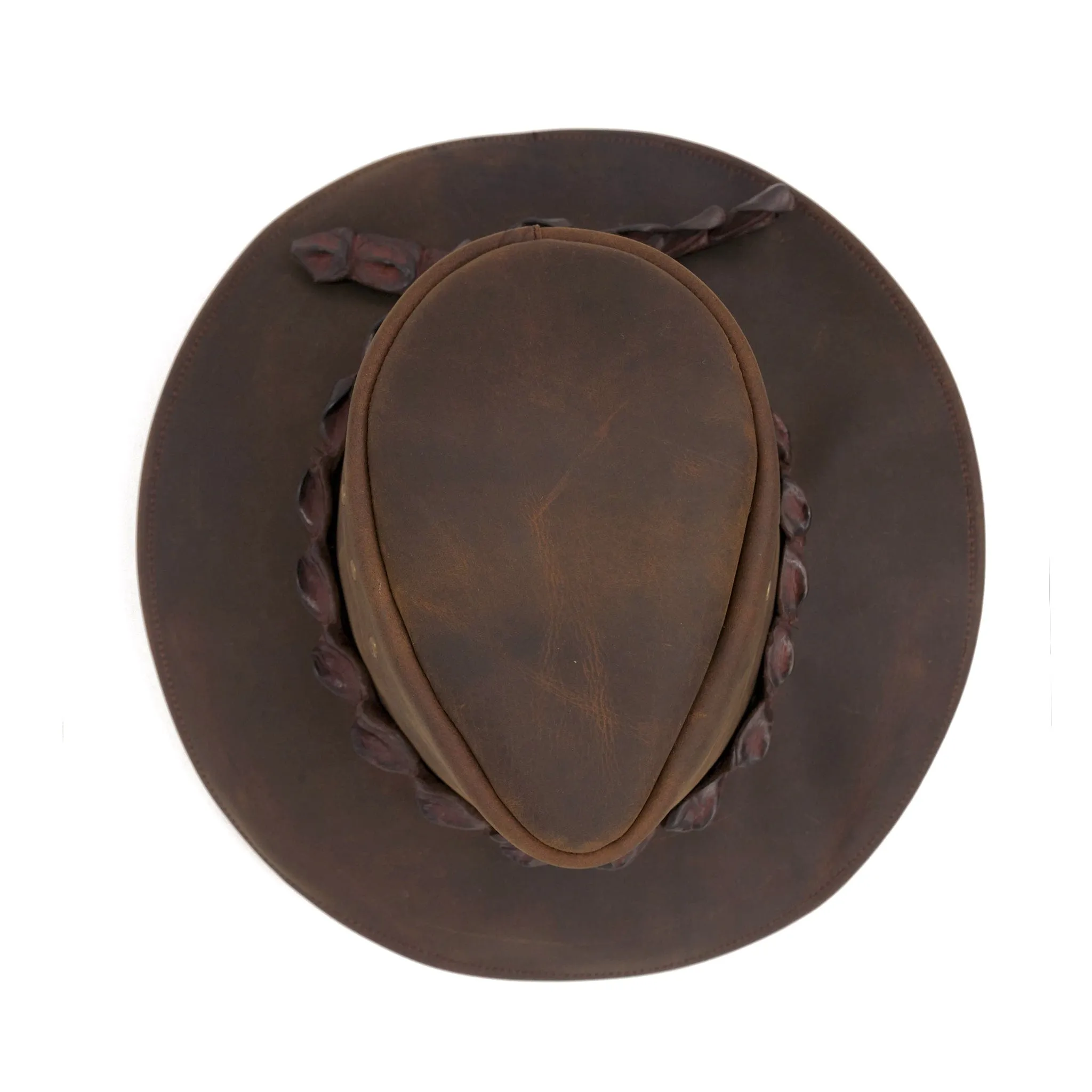 Longreach Shapeable Leather Hat