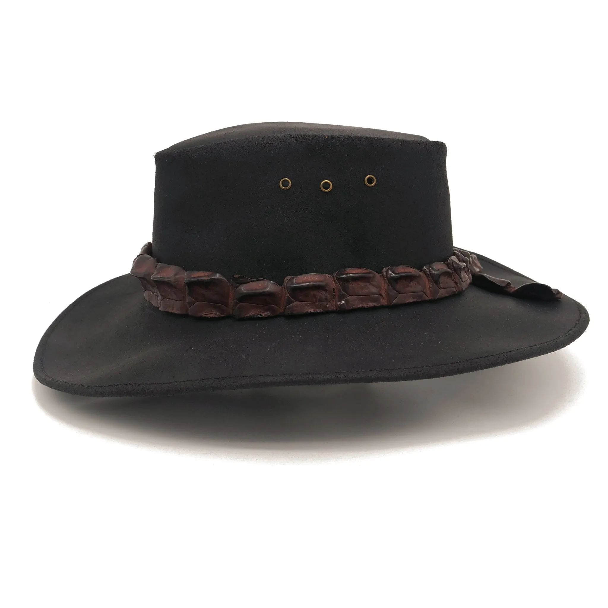 Longreach Shapeable Leather Hat