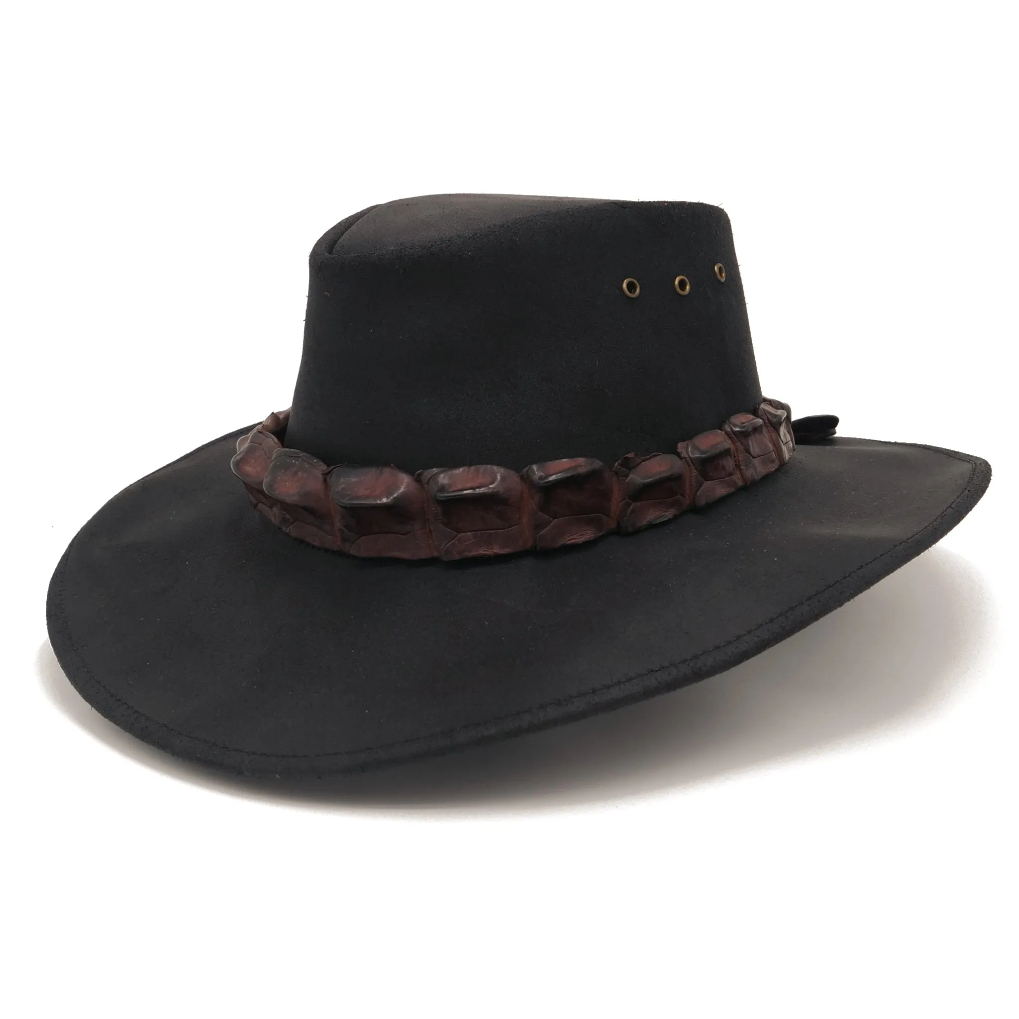 Longreach Shapeable Leather Hat