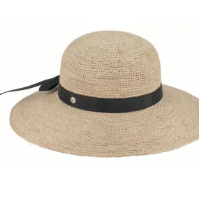 M by Flechet - Sunhat - Crochet Italian Raffia - Wide Brim - Natural