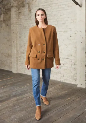 Manteau TANGLIN Camel