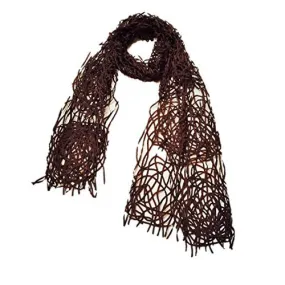 NUNO Scarf: "Rose" (Brown)