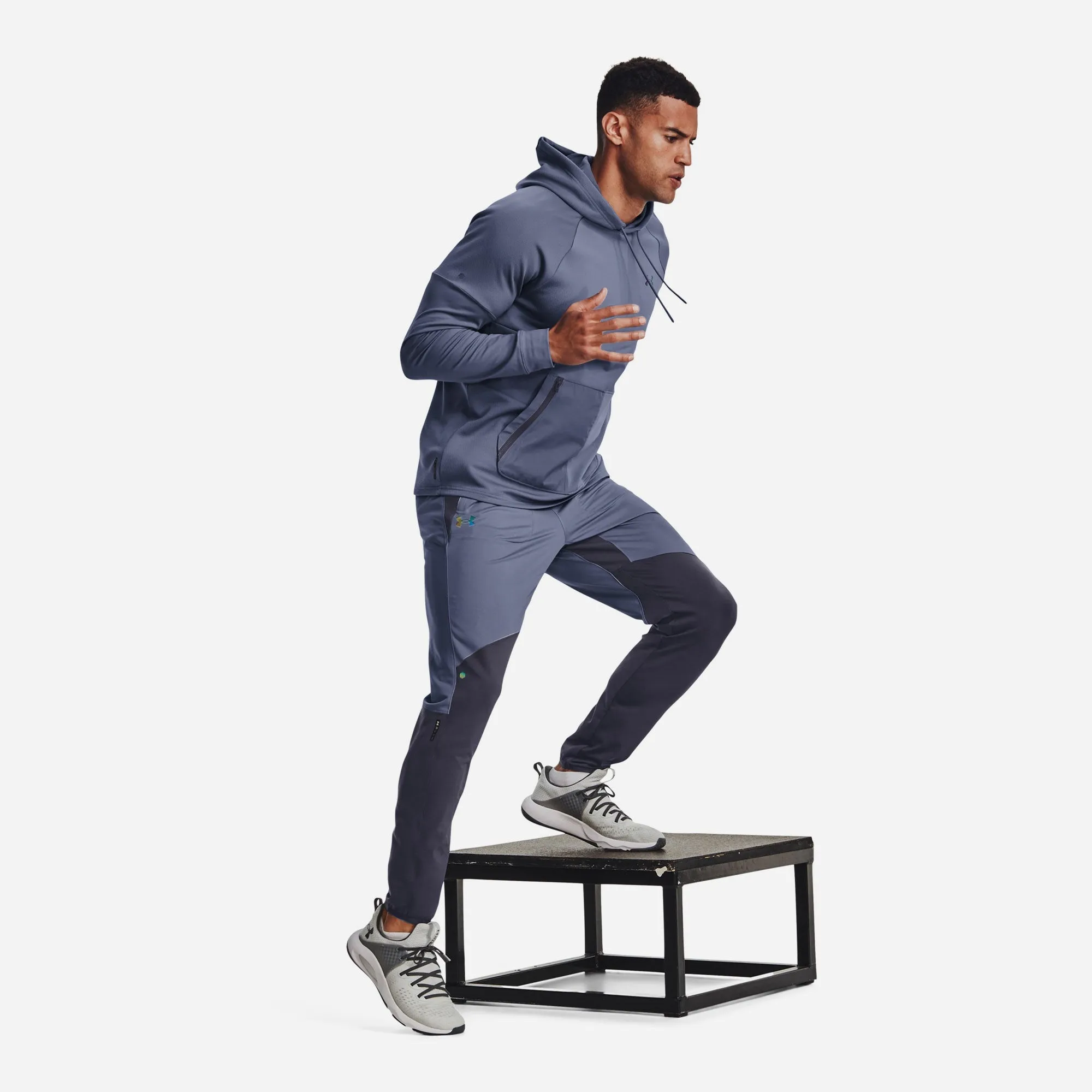 Áo Hoodie Nam Under Armour Rush™ Warm-Up - Tím