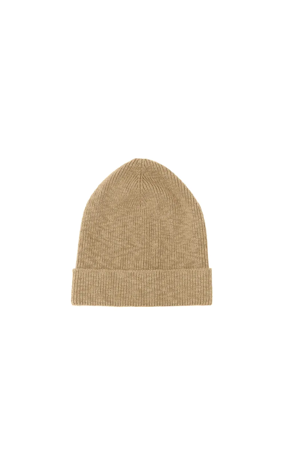 Ribbed Beanie Camel