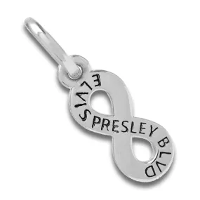 Sterling Silver Elvis Presley Boulevard Infinity Charm