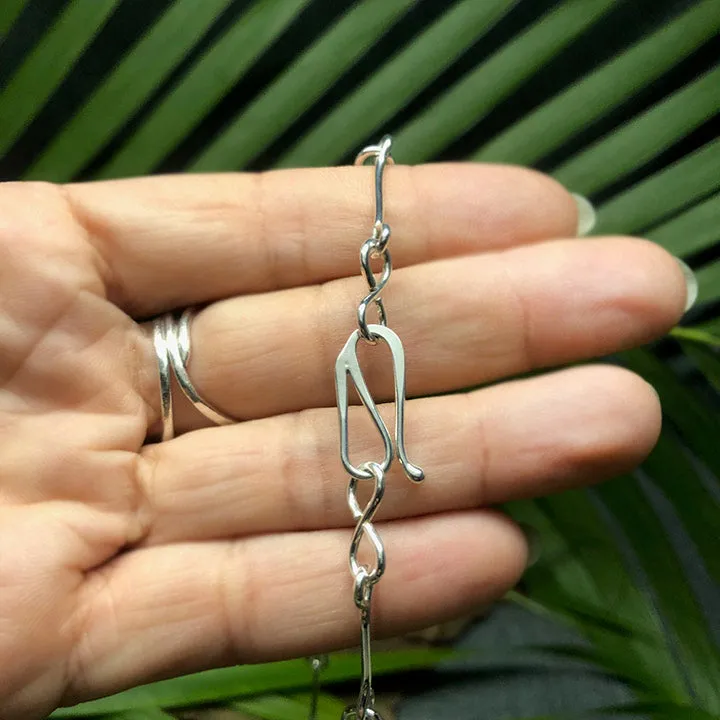 Sterling Silver Infinity Anklet