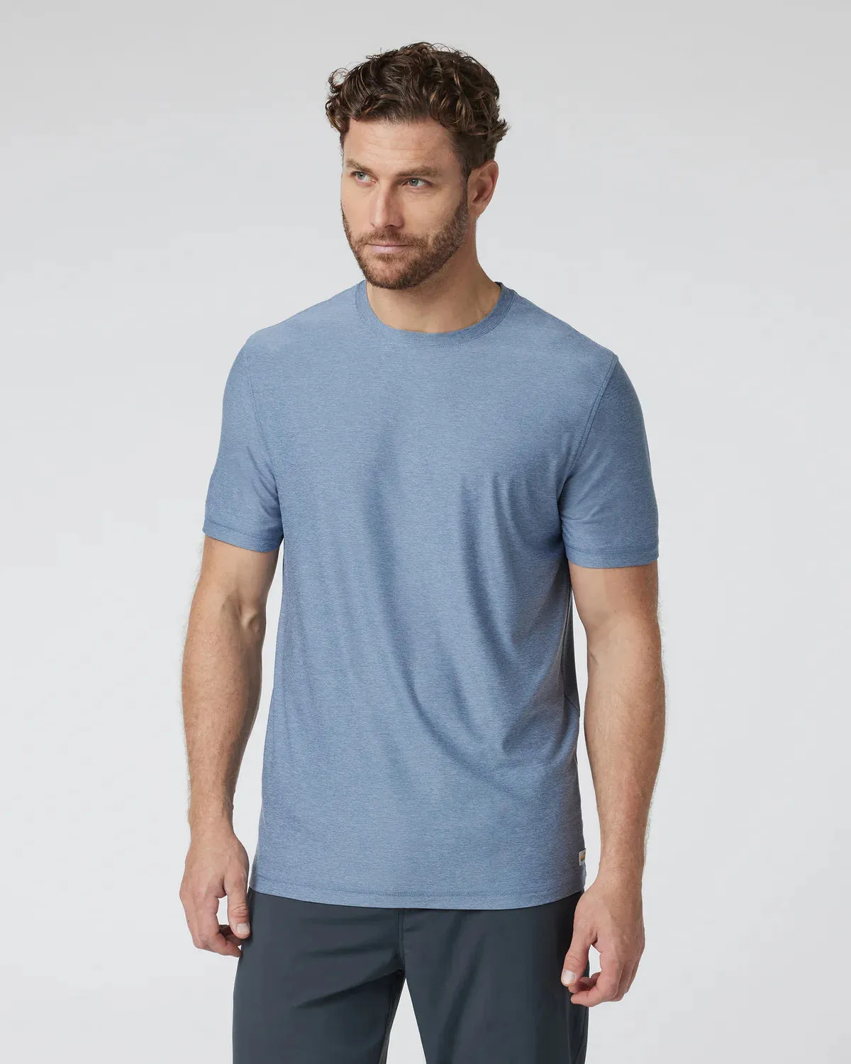 Strato Tech Tee: Chambrey Heather