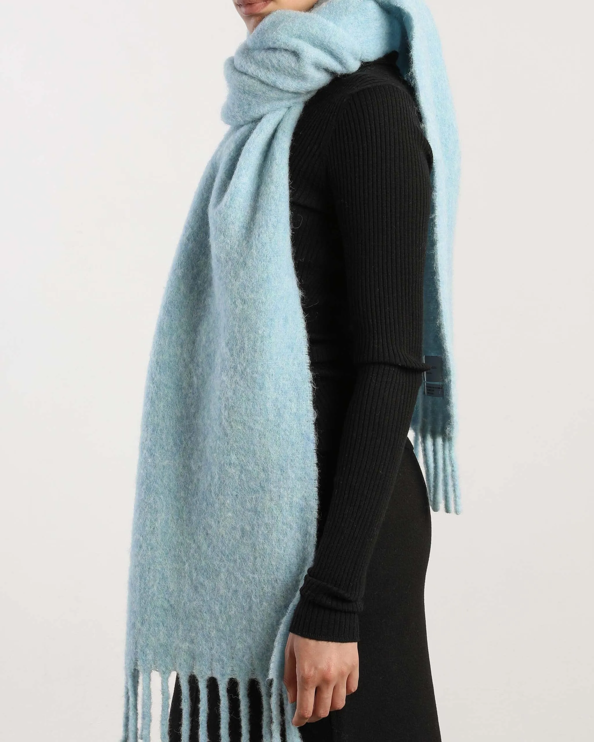 Tabata Alpaca Scarf, Blue