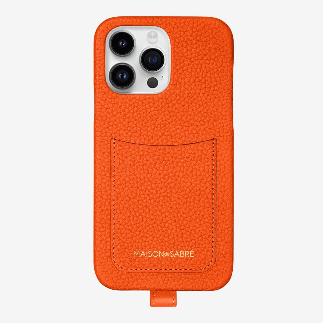 The Sling Phone Case iPhone 15 Pro - Manhattan Orange