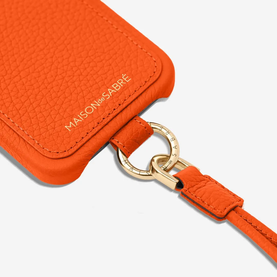 The Sling Phone Case iPhone 15 Pro - Manhattan Orange