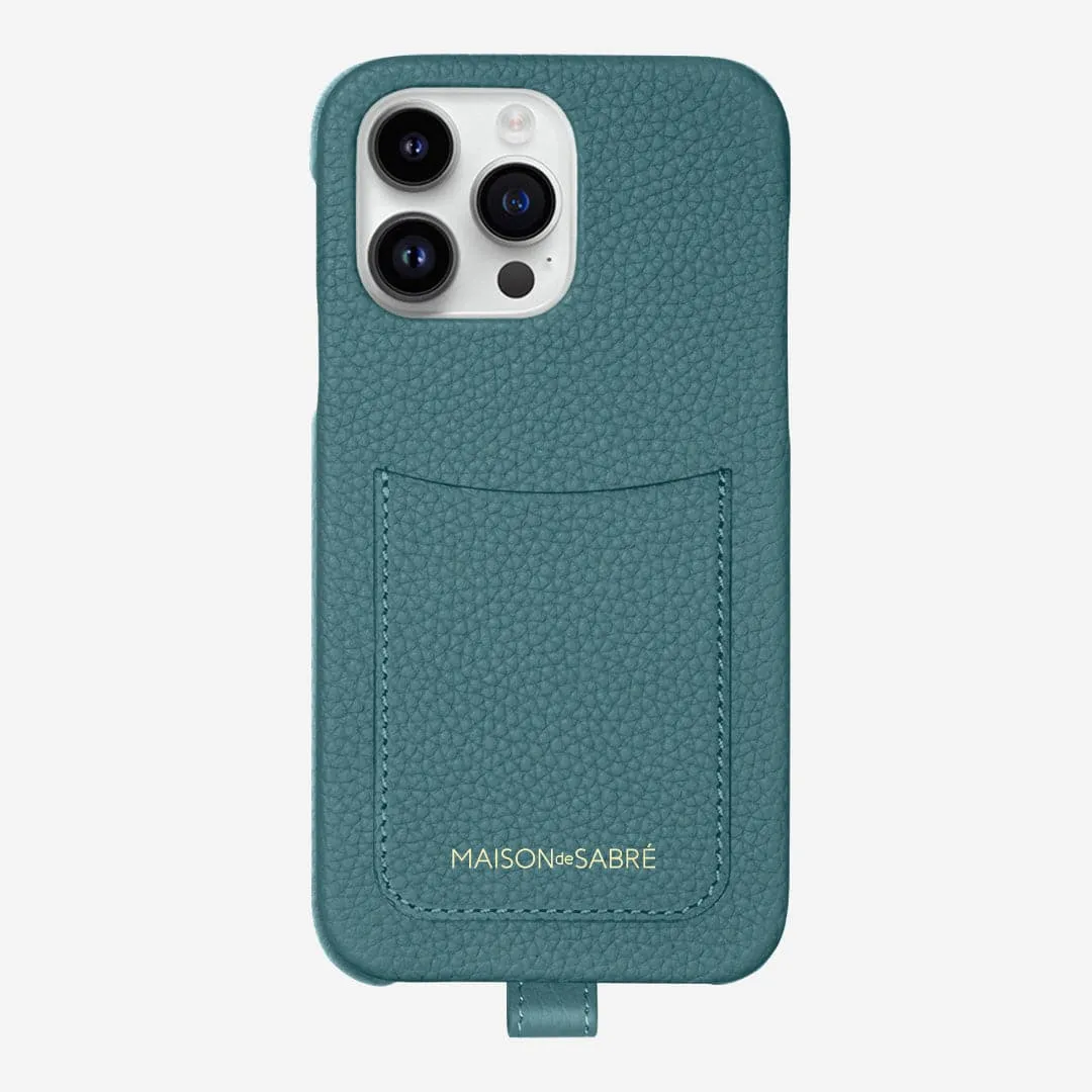 The Sling Phone Case iPhone 15 Pro Max - Bondi Blue