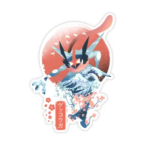 Ukiyo Greninja Sticker